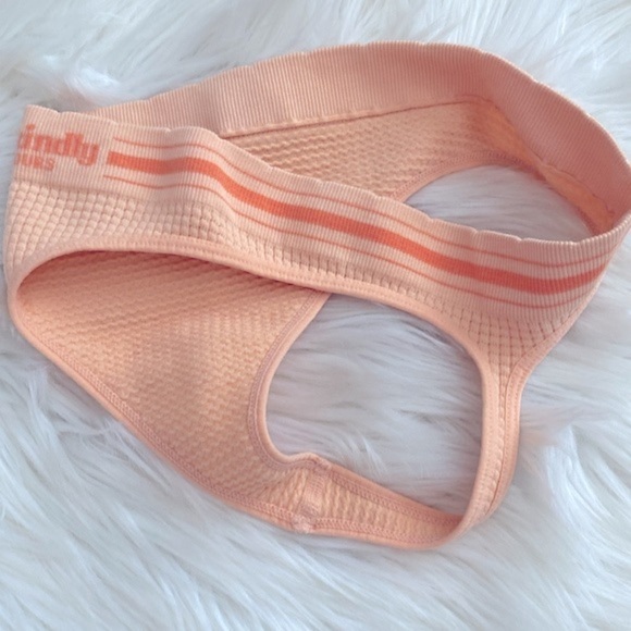 Kindly yours peach waffle knit thong - Picture 6 of 6